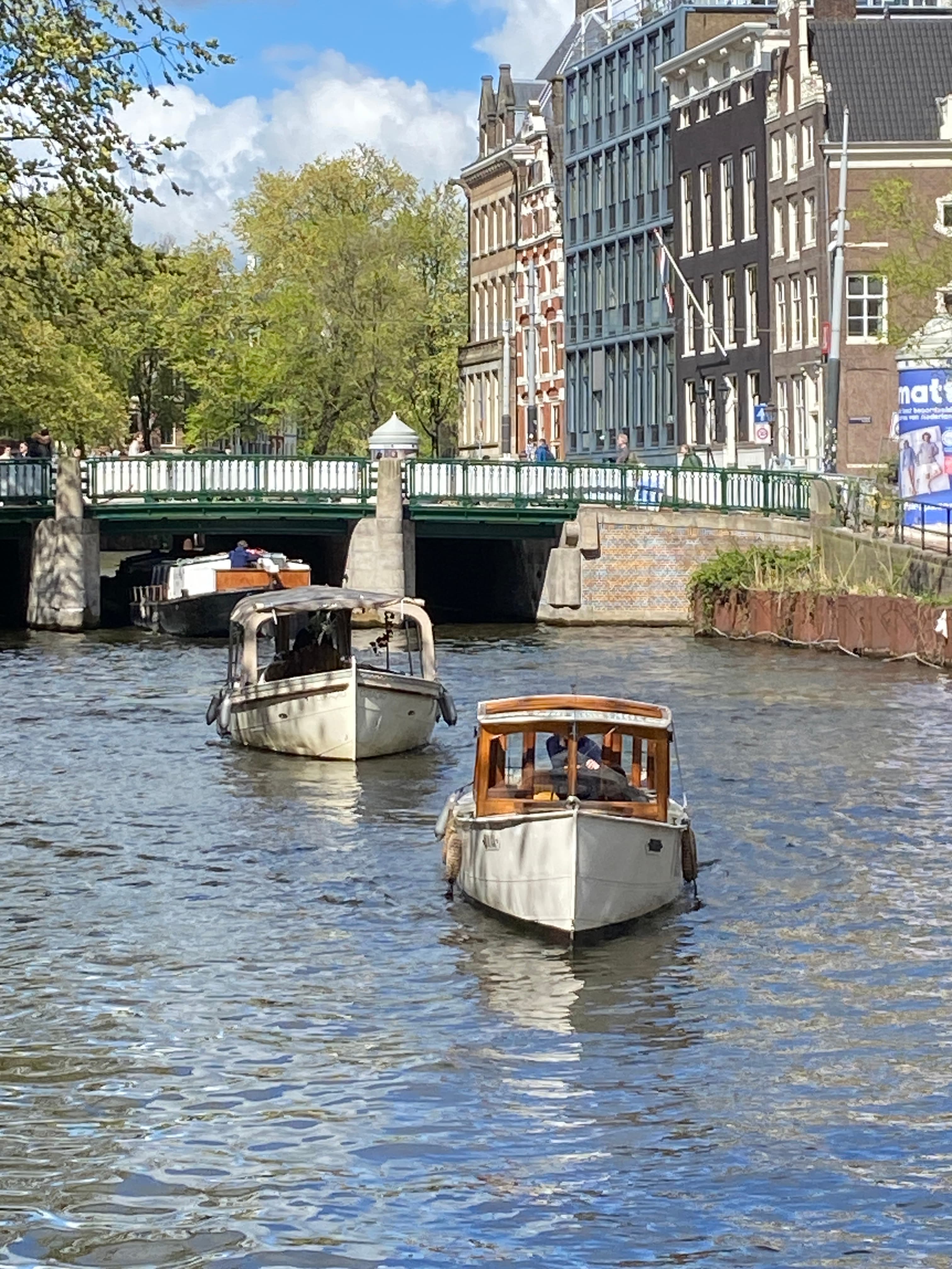 Amsterdam canal life
