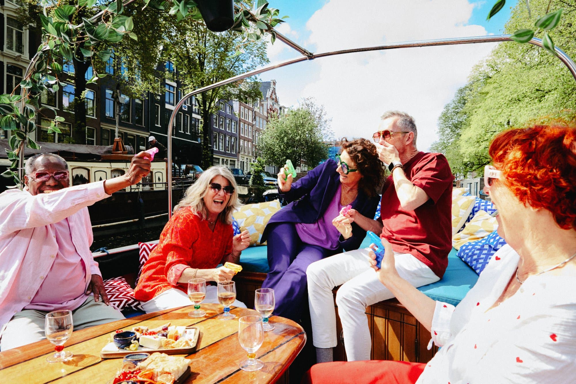 Amsterdam canal life